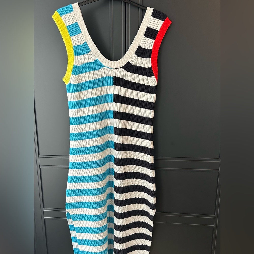 STAUD Seashore Knit Dress XL